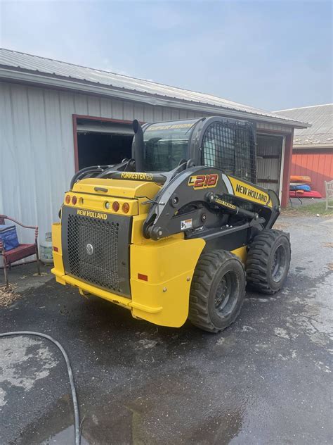 shaver post driver on a new holland l218 skid steer|new holland l218 loader manual.